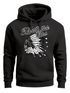 Hoodie Herren Indianer Totenkopf Indian Skull Biker Motorrad Kapuzen-Pullover Neverless®preview