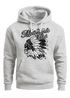 Hoodie Herren Indianer Totenkopf Indian Skull Biker Motorrad Kapuzen-Pullover Neverless®preview
