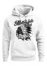 Hoodie Herren Indianer Totenkopf Indian Skull Biker Motorrad Kapuzen-Pullover Neverless®preview