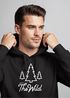 Hoodie Herren Into The Wild Abenteuer Adventure Wilderness wandern Kapuzen-Pullover Männer Neverless®preview