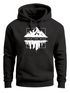 Hoodie Herren Into The Wild Berge Skyline Kapuzen-Pullover Männer Neverless®preview