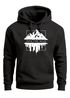 Hoodie Herren Into The Wild Berge Skyline Kapuzen-Pullover Männer Neverless®preview