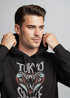 Hoodie Herren Japan Kobra Aufdruck Tokyo Snake Schriftzug Vintage Print Fashion Streetstyle Kapuzen-Pullover Männer Neverless®preview