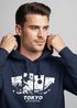 Hoodie Herren Japan Tokyo Große Welle Kanagawa Japanische Kunst Aufdruck Männer Fashion Streetstyle Neverless®preview