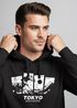 Hoodie Herren Japan Tokyo Große Welle Kanagawa Japanische Kunst Aufdruck Männer Fashion Streetstyle Neverless®preview