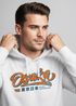 Hoodie Herren japanische Schriftzeichen Japan Schriftzug Osaka Kapuzen-Pullover Männer Fashion Streetstyle Neverless®preview