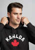 Hoodie Herren Kanada Flagge Flag Ahornblatt Schriftzug Aufschrift Grafik Männer Fashion Streetstyle Neverless®preview