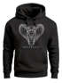 Hoodie Herren Kobra Print Grafikstil Designshirt Fashion Streetstyle Kapuzen-Pullover Männer Neverless®preview