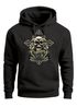 Hoodie Herren Kreuz mit Totenkopf Cross Skulls Kapuzen-Pullover Neverless®preview