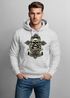 Hoodie Herren Kreuz mit Totenkopf Cross Skulls Kapuzen-Pullover Neverless®preview