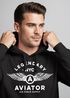 Hoodie Herren Legendary NYC Aviator Air Force Luftwaffe Flügel Kapuzen-Pullover Männer Neverless®preview
