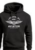 Hoodie Herren Legendary NYC Aviator Air Force Luftwaffe Flügel Kapuzen-Pullover Männer Neverless®preview