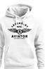 Hoodie Herren Legendary NYC Aviator Air Force Luftwaffe Flügel Kapuzen-Pullover Männer Neverless®preview
