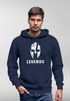 Hoodie Herren Legends Sparta Spartaner Helm Neverless Neverless®preview