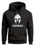 Hoodie Herren Legends Sparta Spartaner Helm Neverless Neverless®preview