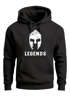 Hoodie Herren Legends Sparta Spartaner Helm Neverless Neverless®preview