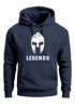 Hoodie Herren Legends Sparta Spartaner Helm Neverless Neverless®preview