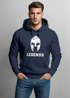 Hoodie Herren Legends Sparta Spartaner Helm Neverless Neverless®preview