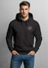 Hoodie Herren Logo Print Berge Wandern Kapuzen-Pullover Männer Outdoor Fashion Streetstyle Männer Neverless®preview
