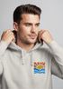 Hoodie Herren Logo Print Sommer Sonne Welle Strand Meer Beach Fashion Streetstyle Neverless®preview