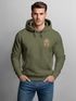 Hoodie Herren Logo Print Sparta-Helm Spartaner Gladiator Krieger Warrior Fashion StreetstyleNeverless®preview
