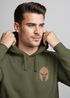 Hoodie Herren Logo Print Sparta-Helm Spartaner Gladiator Krieger Warrior Fashion StreetstyleNeverless®preview