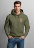 Hoodie Herren Logo Print Sparta-Helm Spartaner Gladiator Krieger Warrior Fashion StreetstyleNeverless®preview