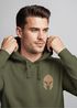 Hoodie Herren Logo Print Sparta-Helm Spartaner Gladiator Krieger Warrior Fashion StreetstyleNeverless®preview