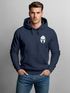 Hoodie Herren Logo Print Sparta-Helm Spartaner Gladiator Krieger Warrior Fashion StreetstyleNeverless®preview