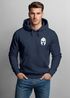 Hoodie Herren Logo Print Sparta-Helm Spartaner Gladiator Krieger Warrior Fashion StreetstyleNeverless®preview