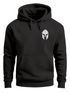 Hoodie Herren Logo Print Sparta-Helm Spartaner Gladiator Krieger Warrior Fashion StreetstyleNeverless®preview