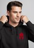 Hoodie Herren Logo Print Sparta-Helm Spartaner Gladiator Krieger Warrior Fashion StreetstyleNeverless®preview