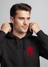Hoodie Herren Logo Print Sparta-Helm Spartaner Gladiator Krieger Warrior Fashion StreetstyleNeverless®preview