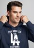 Hoodie Herren Los Angeles California LA Palme Neverless®preview