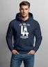 Hoodie Herren Los Angeles California LA Palme Neverless®preview