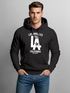 Hoodie Herren Los Angeles California LA Palme Neverless®preview