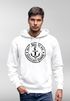 Hoodie Herren maritimes Anker Motiv Anchor Print Vintage Stil Kapuzen-Pullover Männer Neverless®preview