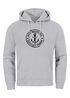 Hoodie Herren maritimes Anker Motiv Anchor Print Vintage Stil Kapuzen-Pullover Männer Neverless®preview