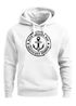 Hoodie Herren maritimes Anker Motiv Anchor Print Vintage Stil Kapuzen-Pullover Männer Neverless®preview
