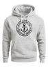 Hoodie Herren maritimes Anker Motiv Anchor Print Vintage Stil Kapuzen-Pullover Männer Neverless®preview