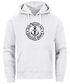 Hoodie Herren maritimes Anker Motiv Anchor Print Vintage Stil Kapuzen-Pullover Männer Neverless®preview