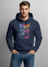 Hoodie Herren Miami Beach USA Oldtimer Car Palmen Print Fashion Streetstyle Neverless®preview