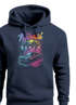 Hoodie Herren Miami Beach USA Oldtimer Car Palmen Print Fashion Streetstyle Neverless®preview