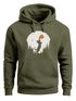 Hoodie Herren mit Frontprint Katze Silhouette Natur Aufdruck Motiv Kapuzen-Pullover Männer Fashion Streetstyle Neverless®preview