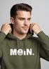 Hoodie Herren Moin Dialekt Norden Hamburg Anker Print Kapuzen-Pullover Männer Fashion Streetstyle Neverless®preview