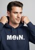 Hoodie Herren Moin Dialekt Norden Hamburg Anker Print Kapuzen-Pullover Männer Fashion Streetstyle Neverless®preview