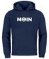 Hoodie Herren Moin Herz mit Anker Kapuzen-Pullover Moonworks®preview