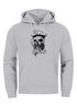 Hoodie Herren Moin Kapitän Totenkopf Anker Bart Hamburg Print Männer Fashion Streetstyle Neverless®preview