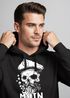 Hoodie Herren Moin Kapitän Totenkopf Anker Bart Hamburg Print Männer Fashion Streetstyle Neverless®preview