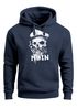 Hoodie Herren Moin Kapitän Totenkopf Anker Bart Hamburg Print Männer Fashion Streetstyle Neverless®preview